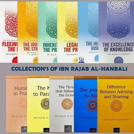 Ibn Rajab al Hanbali Collections -Islamic Books Gift Set - 11 Books (Dar As- Sunnah)