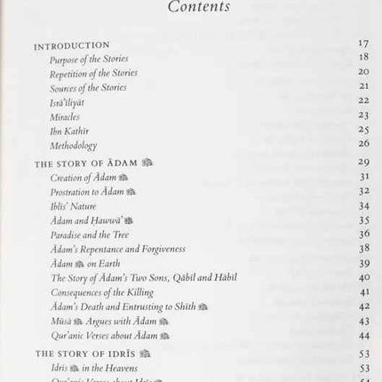 Stories of the Prophets: A Rendering from Ibn Kathir by Mufti Taqi Usmani