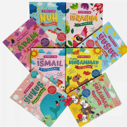 The Prophets of Islam Series- 8 Books Set (Stories & Fun Activities)