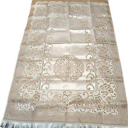 Premium Travel Prayer Mat with Portable Belt- Best Fabric & Luxury Design