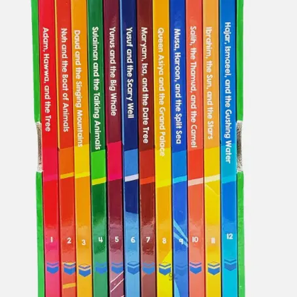My First Heroes Box Set- Bedtime Stories from the Quran- 12 Books- (Ages 3-6yrs) - Al-Huda Global Limited