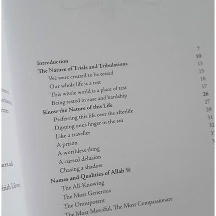 Trials and Tribulations: An Islamic Perspective