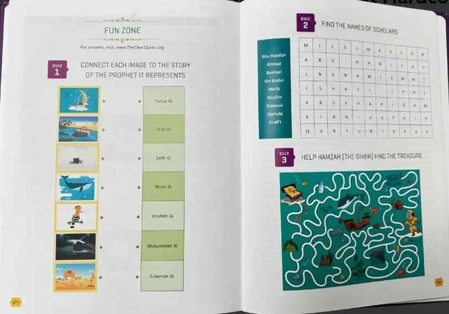 The Clear Quran for Kids with Arabic Text & Tafsir (Surahs 1-9) - Hardcover