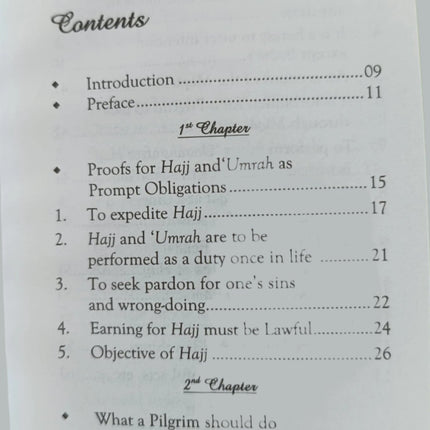 Hajj, Umrah and Ziyarah-English (Pocket Size)- 8x12cm