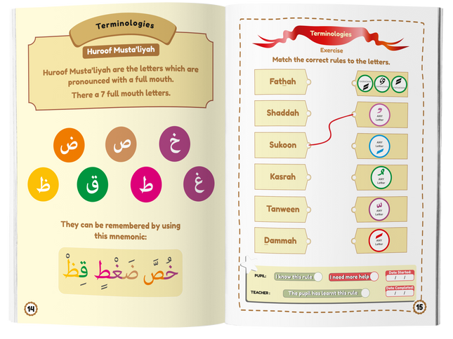 Tajweed Guide- An-Nasihah- Tajweed Book for Children