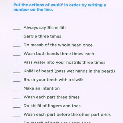 Book 2 (WORKBOOK) - An Nasihah Islamic Curriculum