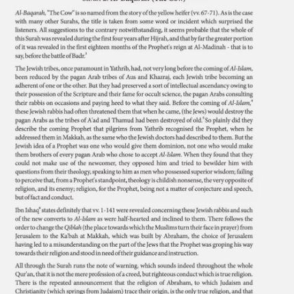 The Glorious Quran: Arabic with English Translation by Marmaduke Pickthal (Hardback)