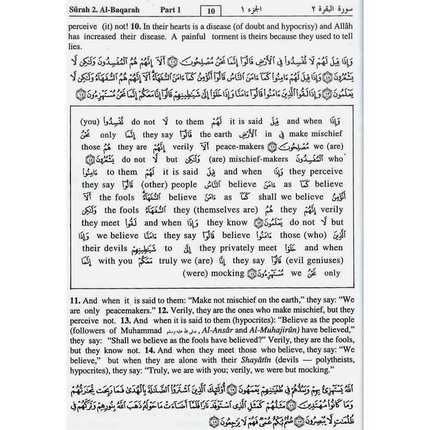 Study the Noble Quran Word-for-Word : 3 Volume Set