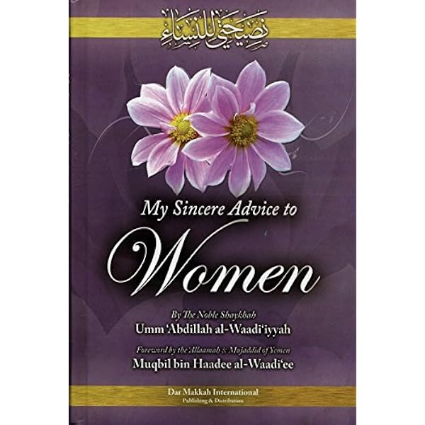 My sincere Advice to Women