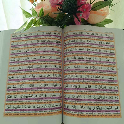 Easy Quran with Word-by-Word English Translation and Transliteration- Full 30 Juz Quran