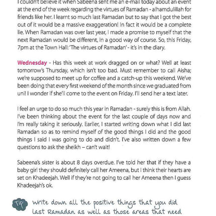 Ameena's Ramadan Diary - Al-Huda Global Limited