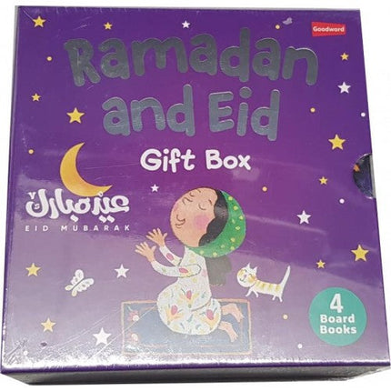 Ramadan & Eid - Gift Box - (4 Board Books Set) - Goodword - Al-Huda Global Limited