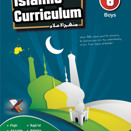 Book 6 Boys (Coursebook) - An Nasihah Islamic Curriculum