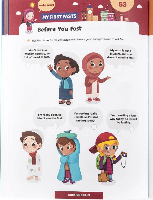 Ramadan Activity Book (Big Kids)