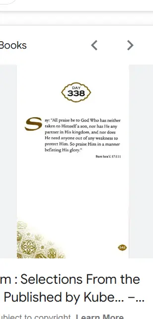 Daily Wisdom: Selections from the Holy Qur'an - Al-Huda Global Limited