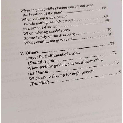 Selected Prayers: A Collection of Dua from the Quran and Sunnah