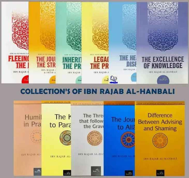 Ibn Rajab al Hanbali Collections -Islamic Books Gift Set - 11 Books (Dar As- Sunnah)