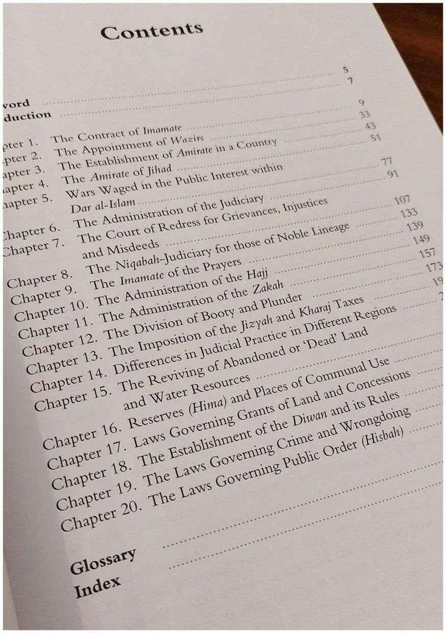 Al-Ahkam As-Sultaniyyah by Abul Hasan Ali al-Mawardi