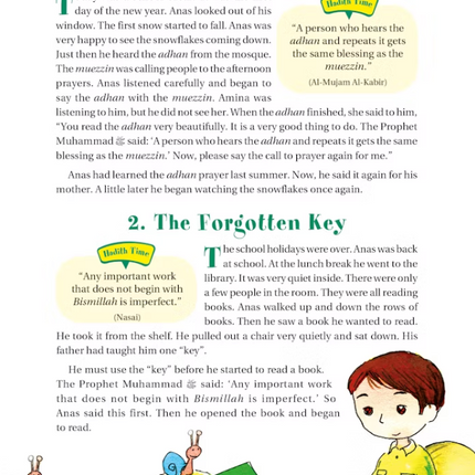 365 Hadith with Stories - Everyday Stories Based on the Hadith- H/B (Ages 7-13)