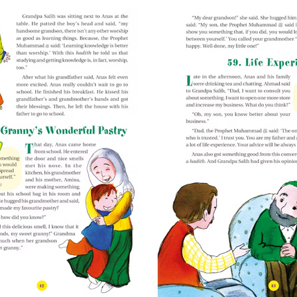 365 Hadith with Stories - Everyday Stories Based on the Hadith- H/B (Ages 7-13)