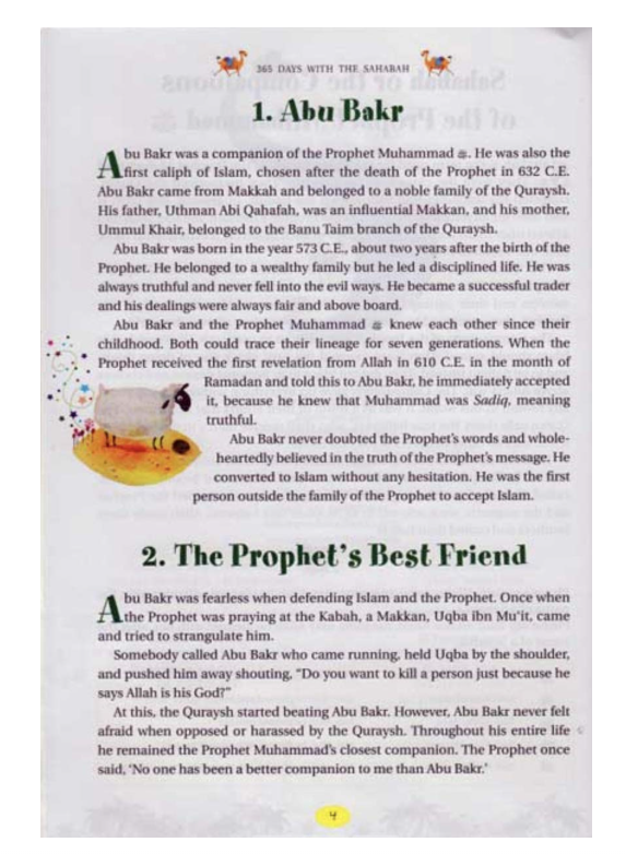 365 Days with the SAHABAH - The Companions of the Prophet Muhammad (Pbuh) - H/B