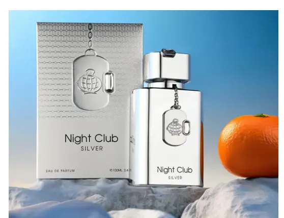 Night Club Silver EDP 100ml by Fragrance World - Inspired by Silver Mountain Water - Al-Huda Global Limited
