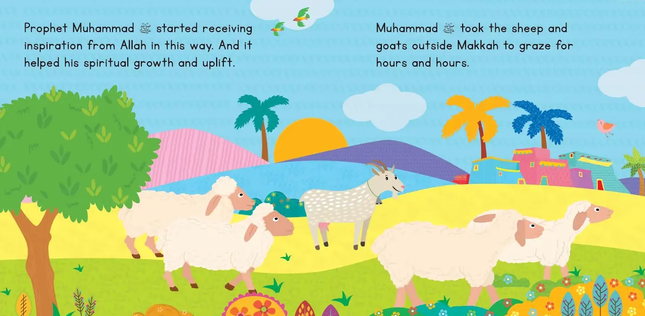 Prophet Muhammad's (Pbuh) Early Life - Board Book - Al-Huda Global Limited