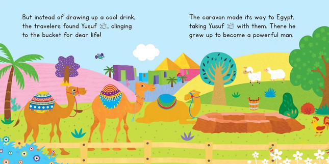 Prophet Yousuf : The Best Story- BOARD BOOK - Al-Huda Global Limited