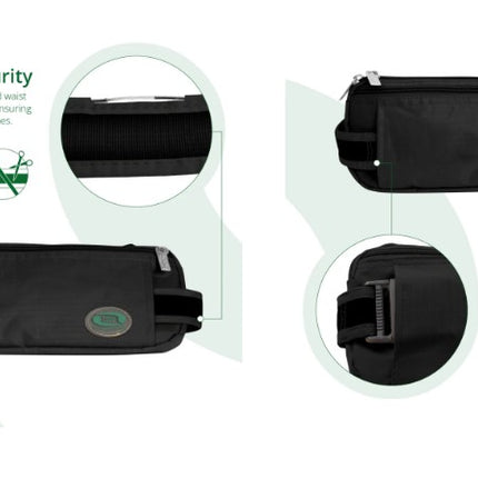 Hajj Safe Bag - Hajj & Umrah Anti-Theft Waist Bag- (Wire Reinforced) Ihram Belt