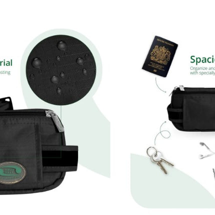 Hajj Safe Bag - Hajj & Umrah Anti-Theft Waist Bag- (Wire Reinforced) Ihram Belt