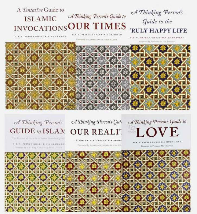 6 Books Set- A Thinking Person's Guide to Islam, Love, Reality, Happy Life...