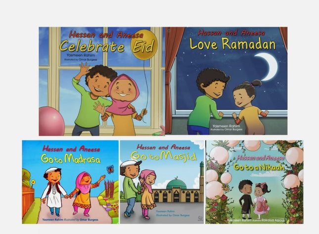 Hassan and Aneesa Series for Children - 5 Book Series (Paperback)