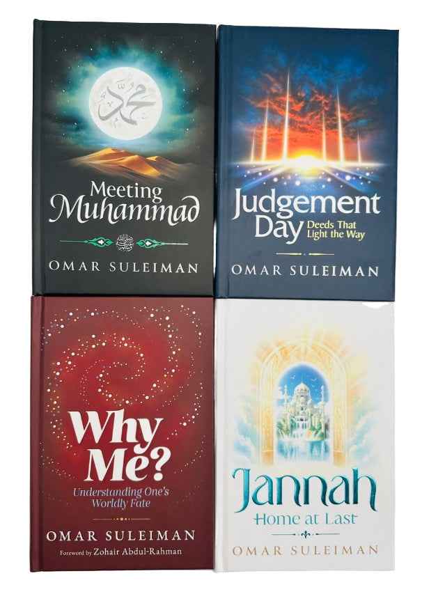 Omar Suleiman Collection of 4 books Bundle