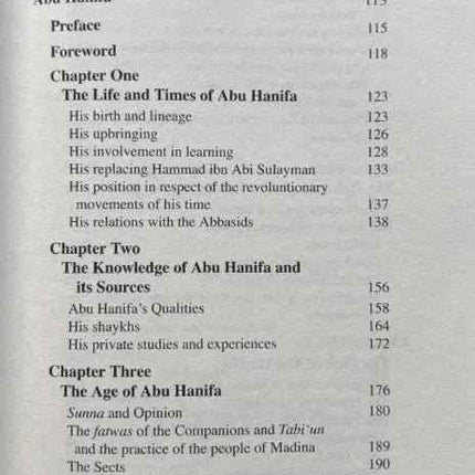 THE FOUR IMAMS : Their Lives, Works and Schools of Jurisprudence