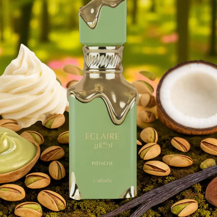 Eclaire Pistache 100ml EDP by Lattafa - Al-Huda Global Limited 