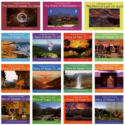 Prophets Sent By Allah- 15 Stories of Prophets- Story Books for Muslim Kids - Al-Huda Global Limited