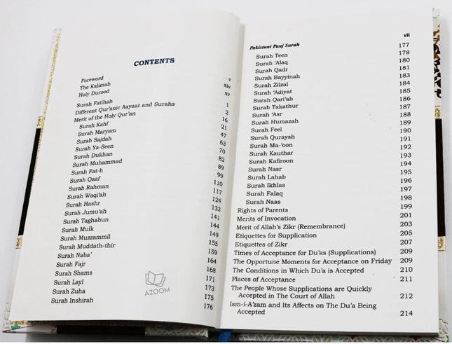Pakistani Panj Surah with English Translation & Transliteration- HB - Al-Huda Global Limited