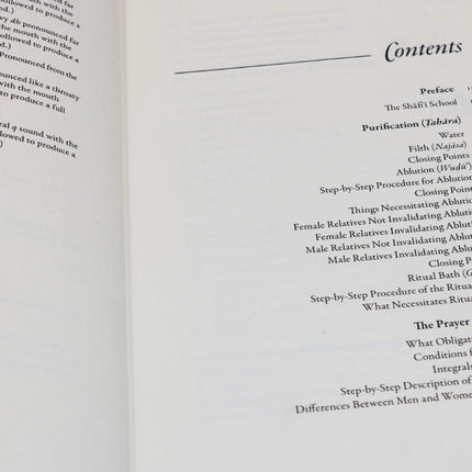 The Shafii Manual of Purity, Prayer & Fasting (PB) - Al-Huda Global Limited