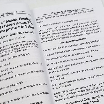 Kitaabul Adaab (The Book of Etiquette)- (Paperback) - Al-Huda Global Limited