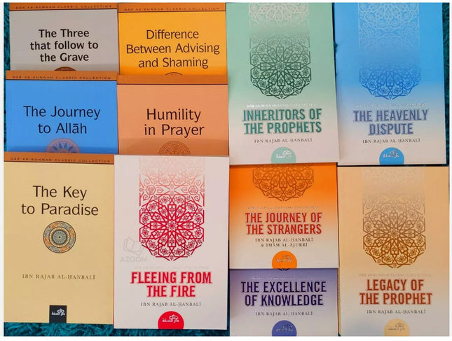 Ibn Rajab al Hanbali Collections- Muslim Gift Set of 11 Books (Dar as-Sunnah) - Al-Huda Global Limited