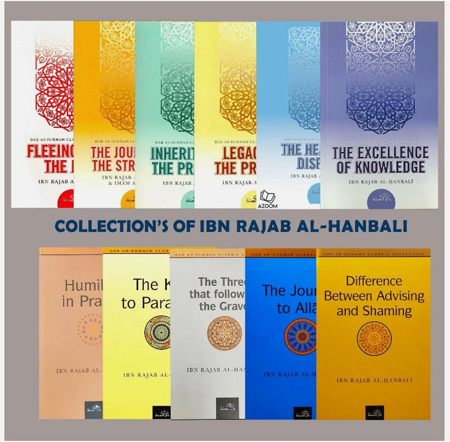Ibn Rajab al Hanbali Collections- Muslim Gift Set of 11 Books (Dar as-Sunnah) - Al-Huda Global Limited