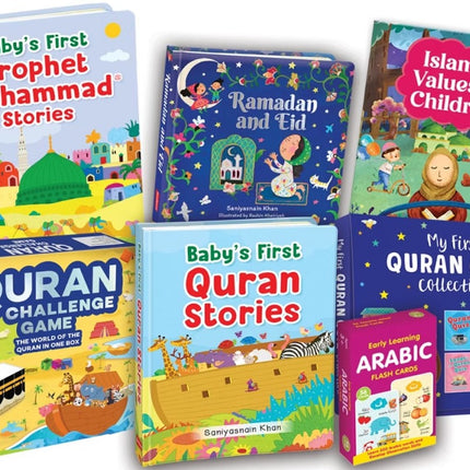 My First Quran Stories Gift Bundle - Gift for Muslim Children - Al-Huda Global Limited