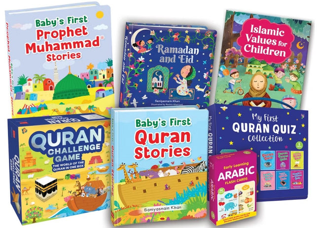 My First Quran Stories Gift Bundle - Gift for Muslim Children - Al-Huda Global Limited