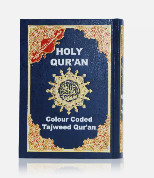 Tajweed Quran Colour Coded, Indo-Pak-Persian script (13x17cm) - Al-Huda Global Limited