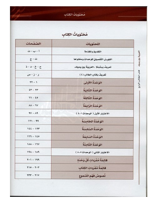 Arabic at Your Hands (Level 4 -Part 1) العربية بين يديك- Arabiya Bayna Yadayk - Al-Huda Global Limited