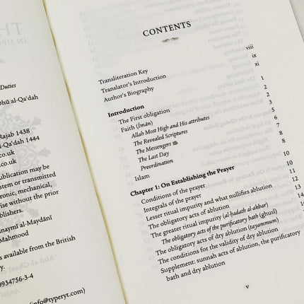 The Seekers' Aid in Upholding The Religious Duties - Al-Huda Global Limited