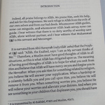 Having Good Thoughts of Allah - Al-Huda Global Limited