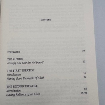 Having Good Thoughts of Allah - Al-Huda Global Limited