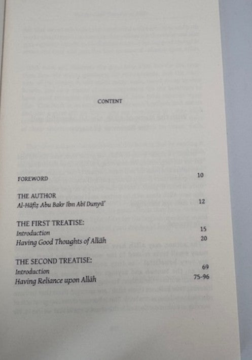 Having Good Thoughts of Allah - Al-Huda Global Limited