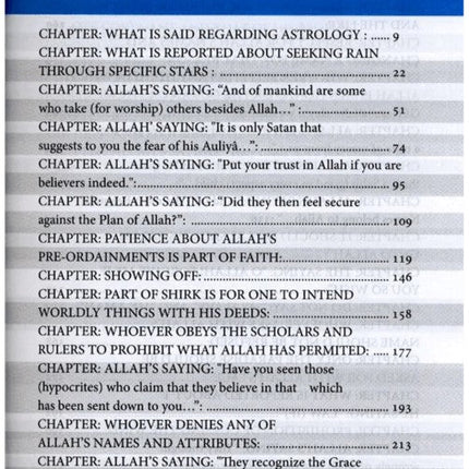 Commentary On Kitab At Tawheed by Salih Al-Uthaymeen (2 Volume Set) - Al-Huda Global Limited